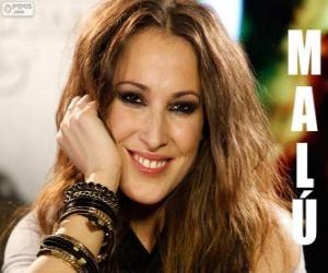 Puzle Malú, cantora e compositora espanhola