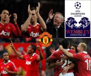 Puzle Manchester United se classificou para as finais da Liga dos Campeões - UEFA Champions League 2010-11