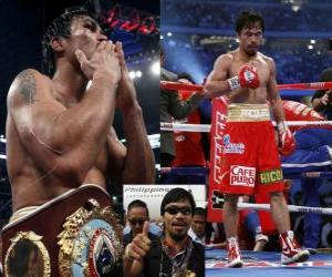 Puzle Manny Pacquiao também conhecida como Pac-Man, é um pugilista profissional filipino.