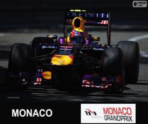 Puzle Mark Webber - Red Bull - Grand Prix de Monaco 2013, 3º classificado