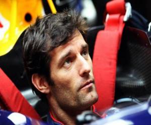Puzle Mark Webber - Red Bull - Xangai 2010