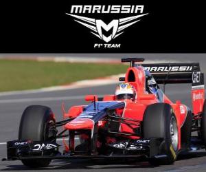 Puzle Marussia MR01 - 2012 -