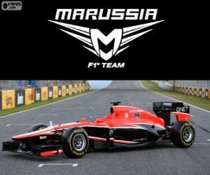 Puzle Marussia MR02 - 2013-