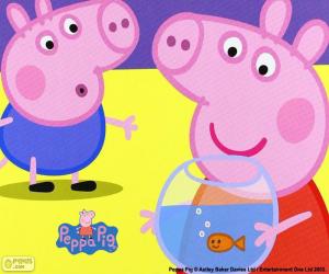 Puzle Mascote de Peppa Pig