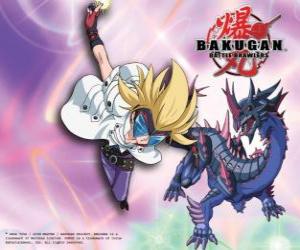 Puzle Masquerade sua Bakugan Darkus Hydranoid