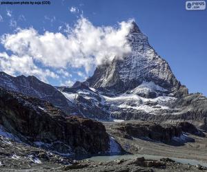 Puzle Matterhorn, Suíça e Itália