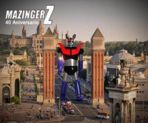 Puzle Mazinger Z 40 anos (1972-2012)