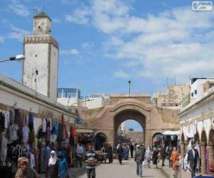 Puzle Medina de Essaouira, Marrocos