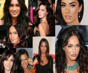 Puzle Megan Fox é uma atriz e modelo norte-americano.