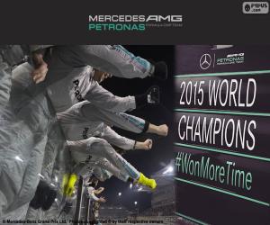 Puzle Mercedes F1 Team campeão 2015