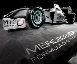 Puzle Mercedes W01