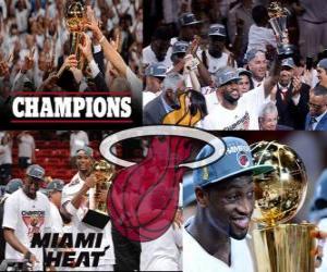 Puzle Miami Heat Campeão NBA 2012
