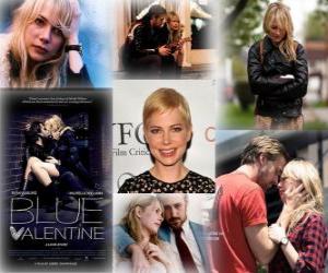 Puzle Michelle Williams, indicada ao Oscar 2011 como melhor atriz por Blue Valentine