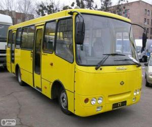 Puzle Microônibus Isuzu Bogdan A092