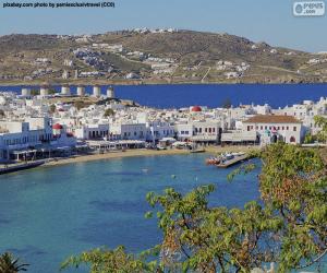 Puzle Mikonos, Grécia