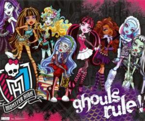 Puzle Monster High – Ghouls Rule