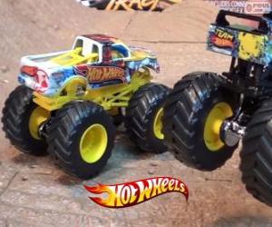 Puzle Monster Jam de Hot Wheels