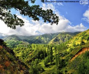 Puzle Montes Kaçkar, Turquia