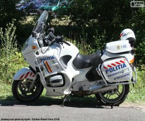 Puzle Moto de Polícia, Roménia