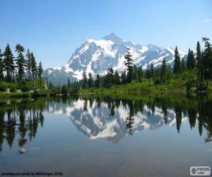 Puzle Mount Shuksan, Washington