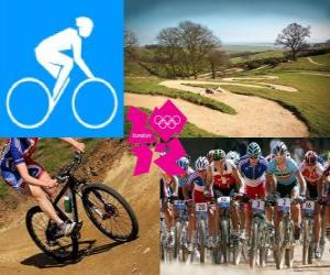 Puzle Mountain Bike, ou Bicicleta de Montanha - Londres 2012 -