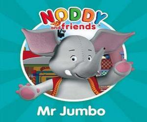 Puzle Mr. o elefante Jumbo