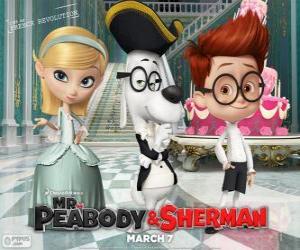 Puzle Mr. Peabody, Sherman e Penny na Revolução francesa