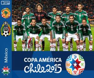 Puzle México Copa América 2015