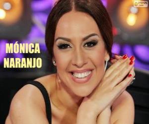 Puzle Mónica Naranjo, cantora espanhola