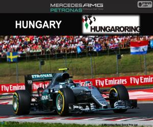 Puzle N. Rosberg GP da Hungria de 2016