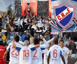 Puzle Nacional de Montevidéu, campeão de futebol 2011-2012 do Uruguai