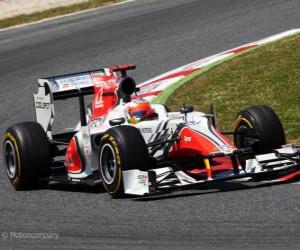 Puzle Narain Karthikeyan - TRH - Barcelona 2011