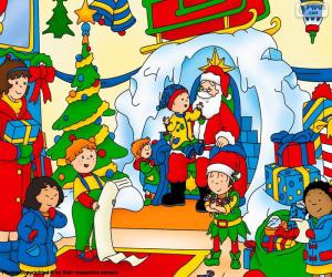 Puzle Natal de Caillou