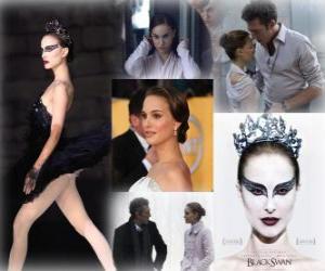 Puzle Natalie Portman, nomeada para o Oscar 2011 de melhor atriz para a Cisne Negro