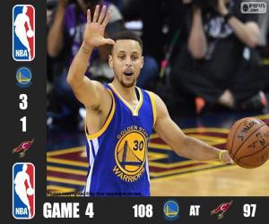 Puzle NBA finals 2016, jogo 4