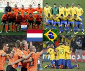 Puzle Nederland - Brasil, quartas de final, África do Sul 2010