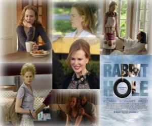 Puzle Nicole Kidman nomeada para o Oscar 2011 como melhor atriz por Rabbit Hole