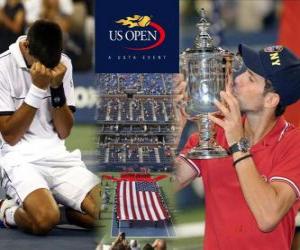 Puzle Novak Djokovic, campeão US Open 2011