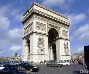 Puzle O Arco do Triunfo, Paris