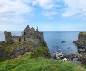 Puzle O Castelo de Dunluce, Irlanda do Norte