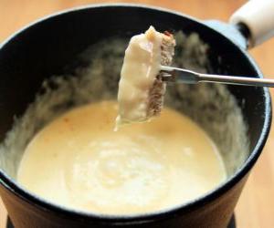 Puzle O fondue de queijo