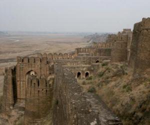 Puzle O forte de Rhotas, Paquistão