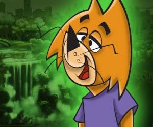 Puzle O gato Gênio é o menos inteligente da turma do Top Cat