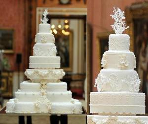 Puzle O impressionante bolo de casamento