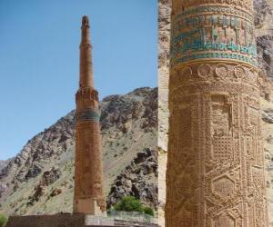 Puzle O minarete de Jam, no Afeganistão