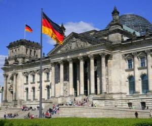 Puzle O Reichstag, Frankfurt am Main, Alemanha