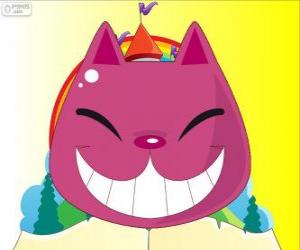 Puzle O sorriso do gato de Cheshire