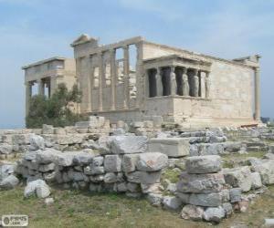 Puzle O Templo de Erecteion, Atenas, Grécia