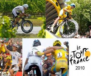 Puzle O Tour de France 2010: Alberto Contador e Andy Schleck