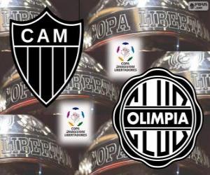 Puzle Olimpia Asuncion vs Atlético Mineiro. Final Copa Libertadores de 2013